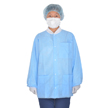 Disposable lab jacket blue