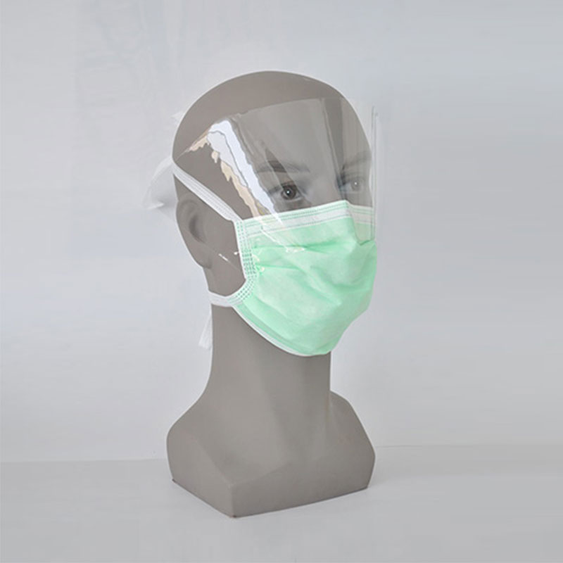 Disposable Face Mask With Shield