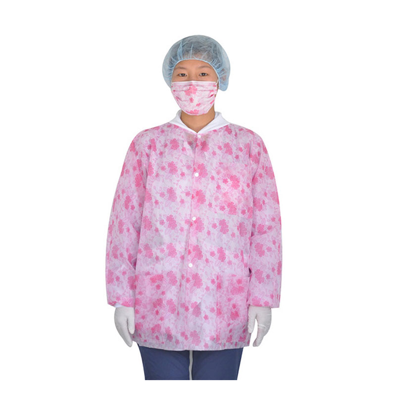 Disposable printed lab jackets