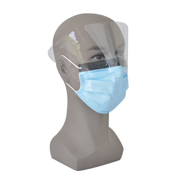 Disposable Face Mask With Shield -160mmHg